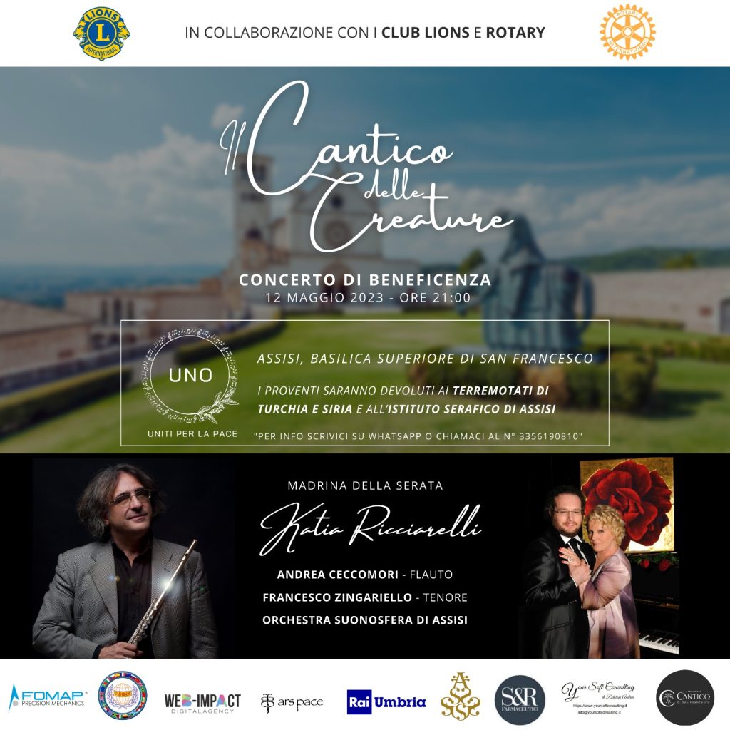 Concerto Cantico Basilica San Francesco Assisi