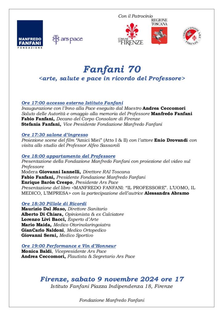 Fanfani70, Firenze